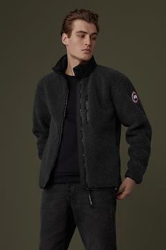 Ropa Canada Goose Hombre México - Kelowna Forro Polar Negros VI0682931